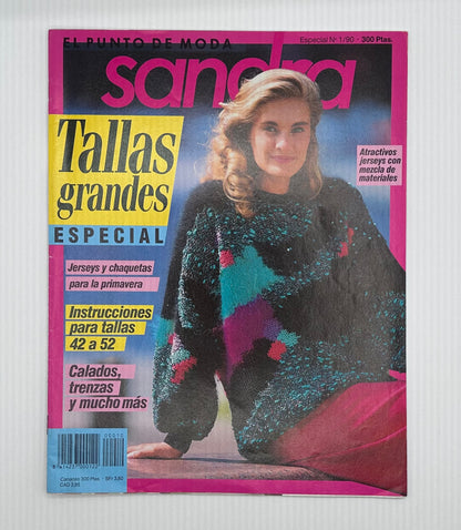 Revista "SANDRA" Especial tallas grandes Nº 1/90
