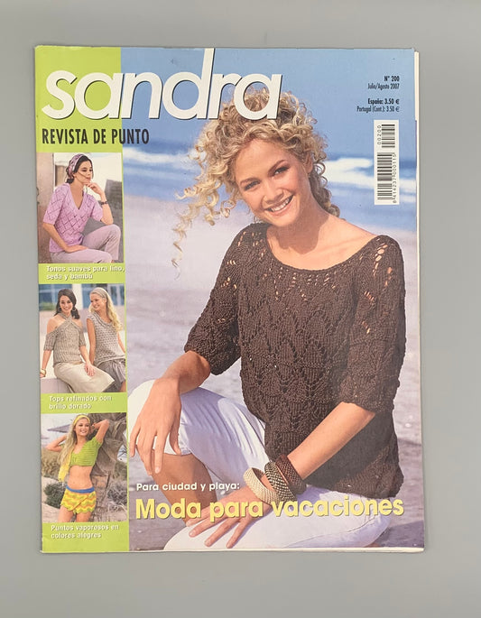 Revista "SANDRA" Revista de punto Nº 200
