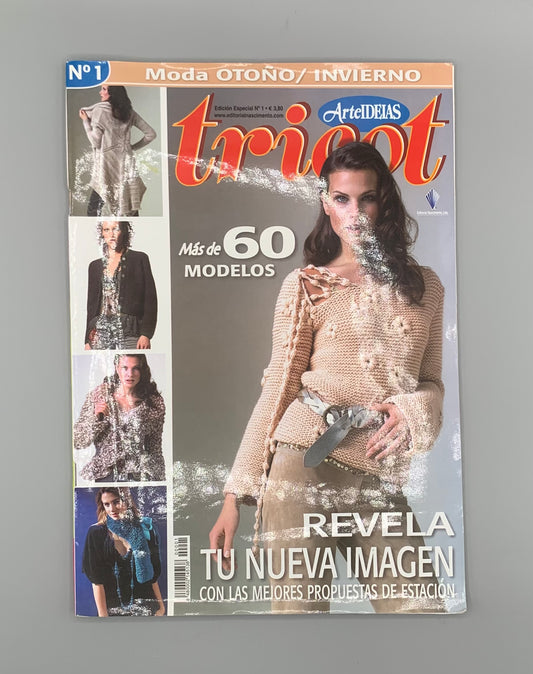 Revista "TRICOT Arte Ideias" Nº 1 - Editorial NASCIMENTO