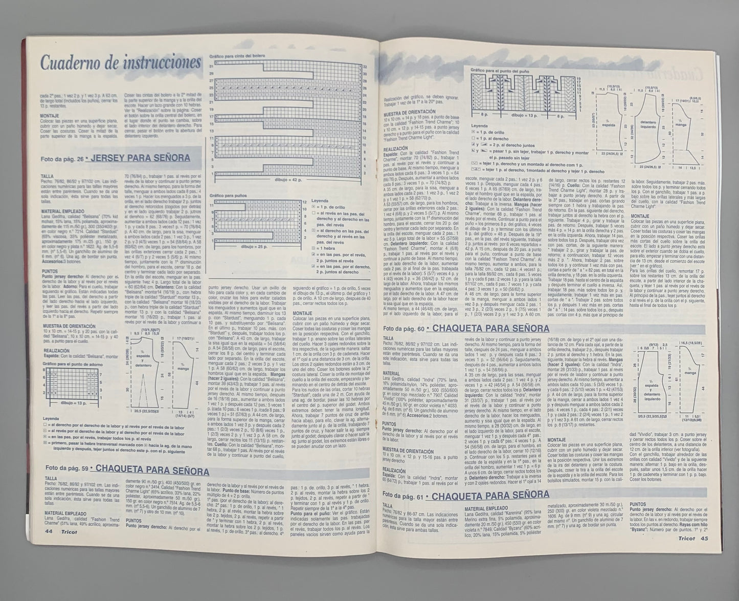 Revista "TRICOT Arte Ideias" Nº 1 - Editorial NASCIMENTO