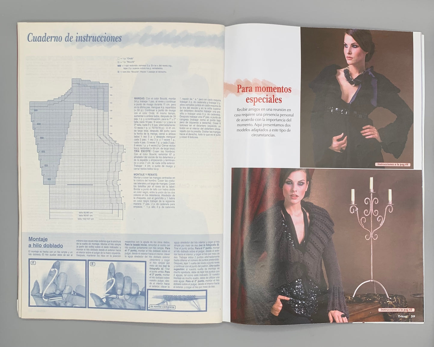 Revista "TRICOT Arte Ideias" Nº 1 - Editorial NASCIMENTO
