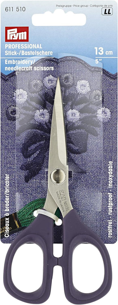 Tijera para bordar mango suave Nº 5 - 13cm PRYM