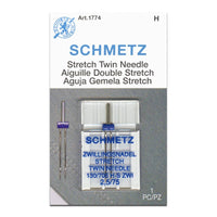 Agujas máquina de coser Twin Stretch Needle SCHMETZ